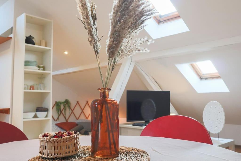 Apartamento Le Petit Loft, Mulhouse Centre Exterior foto